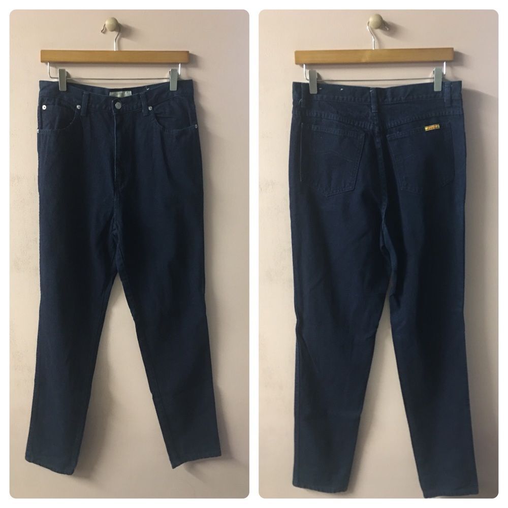 Vintage Jeanjer Indigo Mom Jeans Size 13 EUC